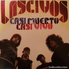 Discos de vinilo: LASCIVOS - CASI MUERTO CASI VIVO LP 2006 VINILO BLANCO -EDICION LIMITADA A 666 PUNK ROCK. Lote 275222258