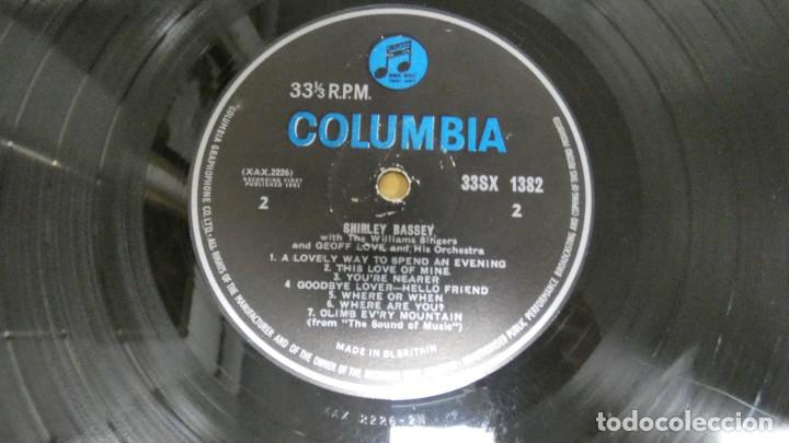 Discos de vinilo: LP VINILO SHIRLEY BASSEY . MONO. - Foto 4