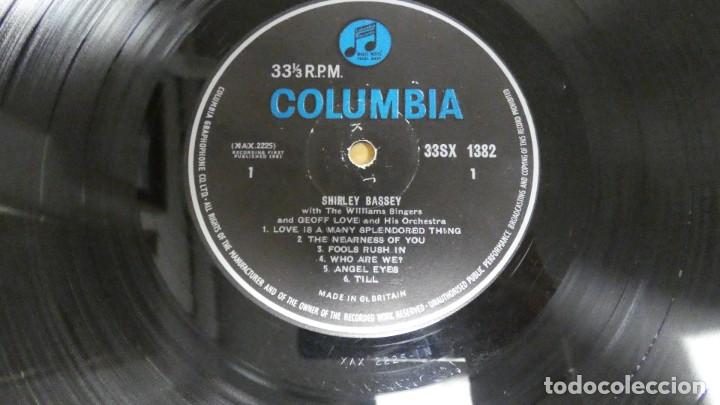 Discos de vinilo: LP VINILO SHIRLEY BASSEY . MONO. - Foto 5