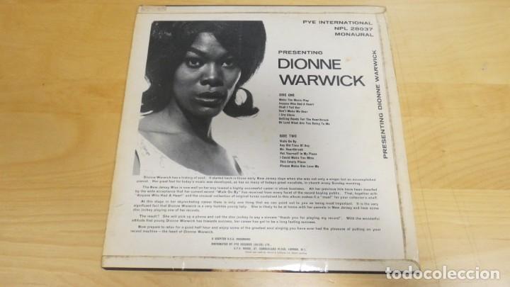 Discos de vinilo: LP VINILO DIONNE WARWICK - Foto 2
