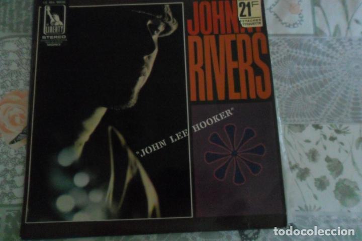 Discos de vinilo: JOHNNY RIVERS - JOHN LEE HOOKER - Foto 1