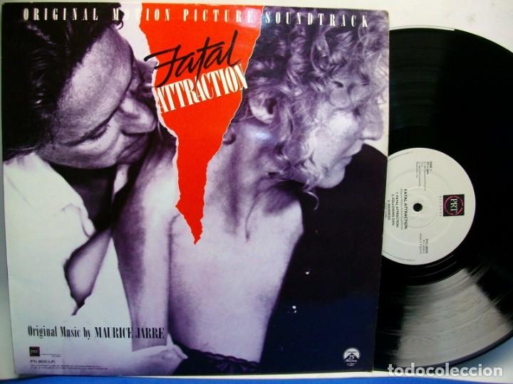 Discos de vinilo: FATAL ATTRACTION ORIGINAL MOTION SOUNDTRACK LP - Foto 1