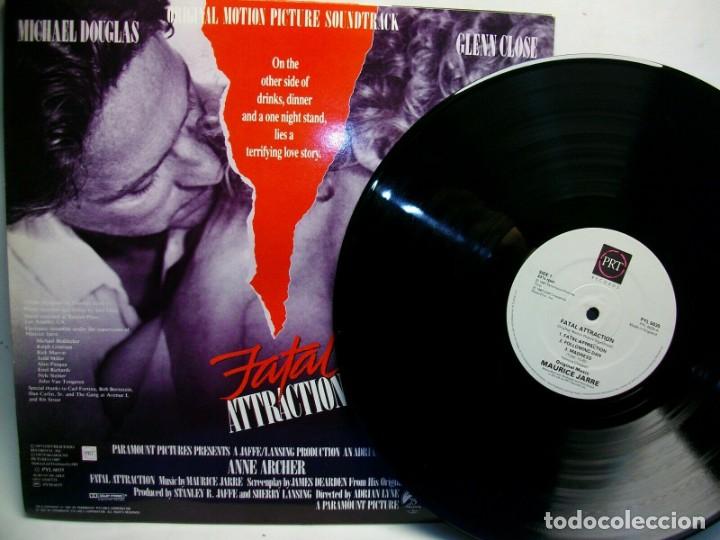 Discos de vinilo: FATAL ATTRACTION ORIGINAL MOTION SOUNDTRACK LP - Foto 2