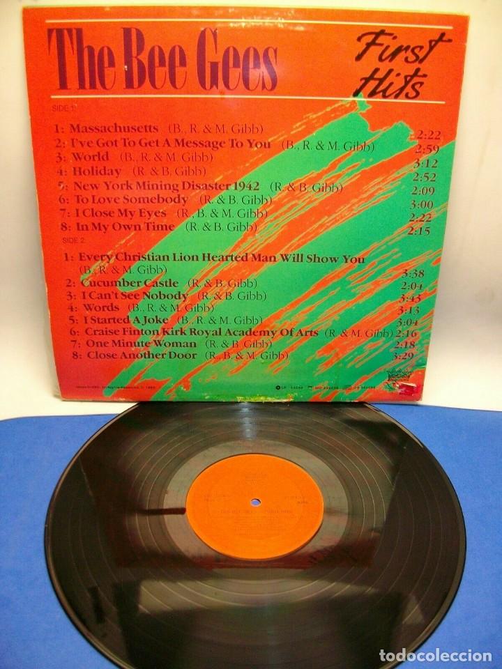 Discos de vinilo: BEE GEES FIRST HITS LP - Foto 2