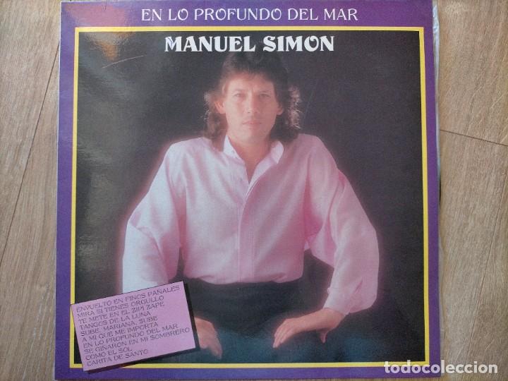 Discos de vinilo: MANUEL SIMON-EN LO PROFUNDO DEL MAR-EXCELENTE ESTADO - Foto 1