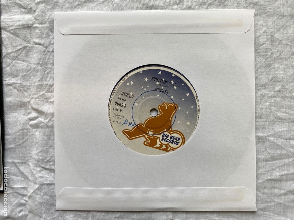 Discos de vinilo: Muscles - Space Party (7&rdquo;, Single) (1975/US) - Foto 2
