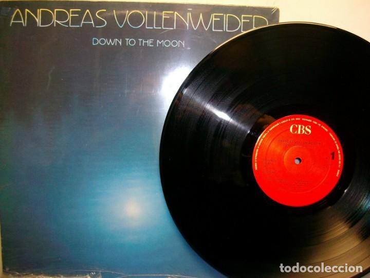 Discos de vinilo: ANDREAS VOLLENWEIDER DOWN TO THE MOON LP - Foto 1