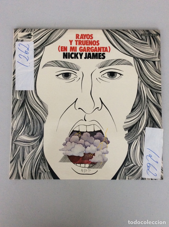 Discos de vinilo: Rayos y truenos (en mi garganta) Nicky James - Foto 1