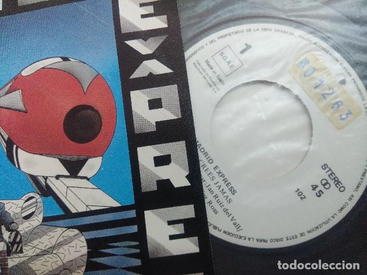 Discos de vinilo: SINGLE/MADRID EXPRESS/NO ME CREES JAMAS. - Foto 2