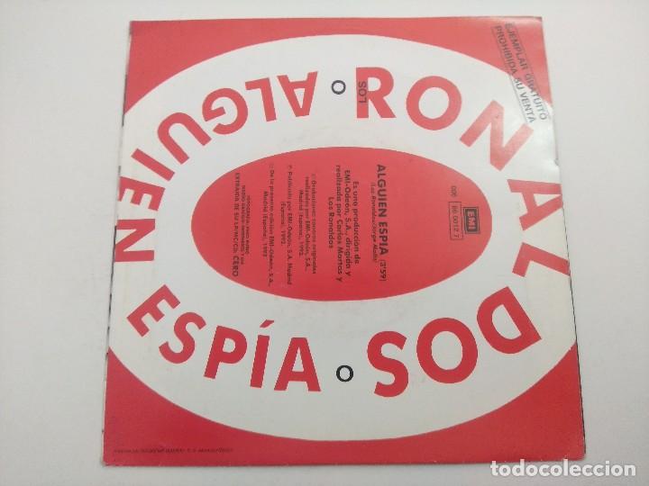 Discos de vinilo: SINGLE/LOS RONALDOS/ALGUIEN ESPIA. - Foto 3