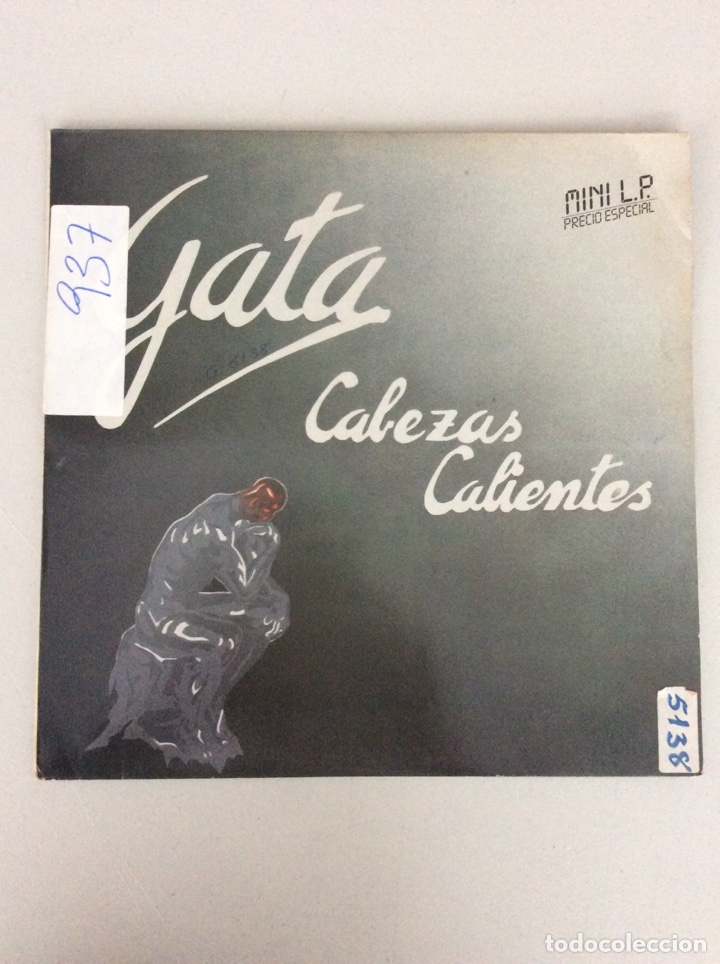 Discos de vinilo: GATA. Cabezas calientes. Mini LP - Foto 1