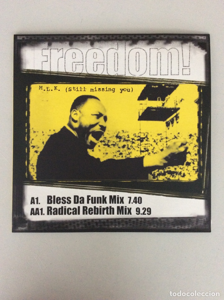 Discos de vinilo: Freedom! MLK (Still missing you) - Foto 1