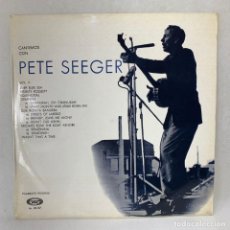 Discos de vinilo: LP - VINILO PETE SEEGER - CANTEMOS CON PETE SEEGER, VOL II + ENCARTE - ESPAÑA - AÑO 1969. Lote 275482918