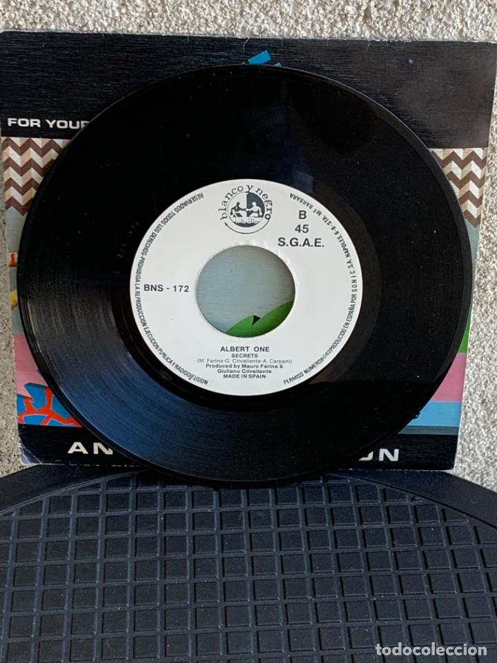 Discos de vinilo: DISCO EP ALBERT ONE FOR YOUR LOVE ANOTHER VERSION 18X18CMS - Foto 9