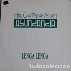Discos de vinilo: LOS COYOTES DE VICTOR ABUNDANCIA / LA BUSQUEDA (MAXI LP 1991). Lote 275650438