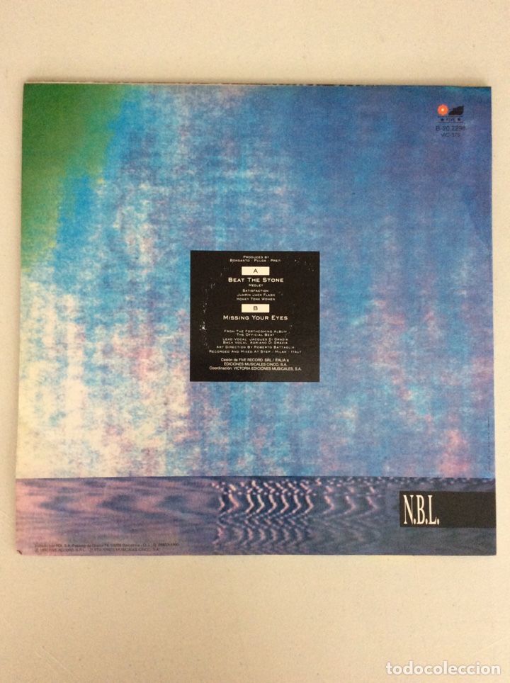 Discos de vinilo: Beat rhe stone. NBL. Medley - Foto 2