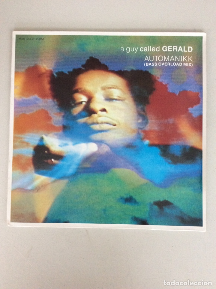 Discos de vinilo: A guy called Gerald. Automanikk (bass overload mix) - Foto 1