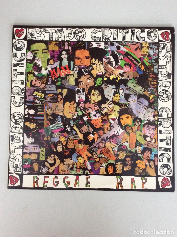 Discos de vinilo: Estado cr&iacute;tico. Reggae rap - Foto 1