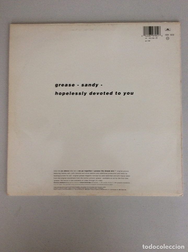 Discos de vinilo: Grease the dream mix - Foto 2