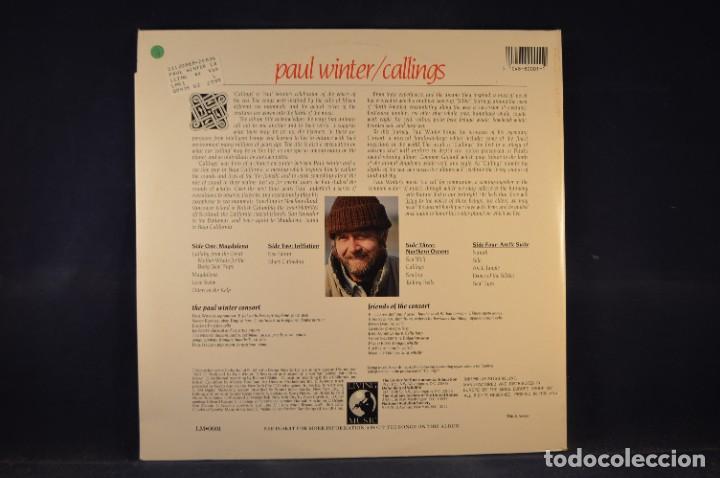 Discos de vinilo: PAUL WINTER - CALLINGS - 2 LP - Foto 2
