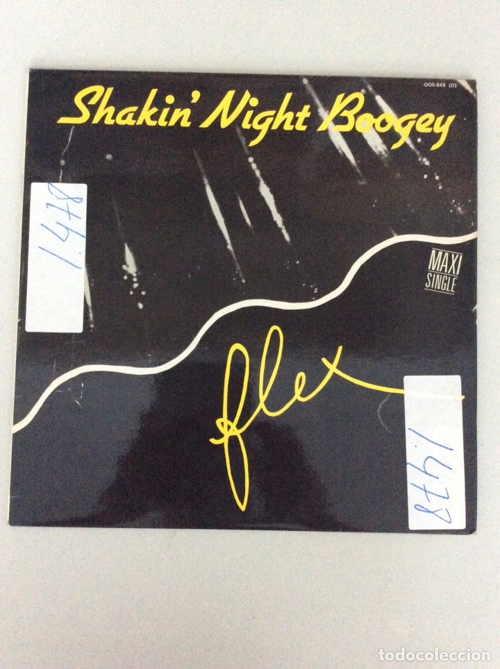 Discos de vinilo: Shakin&rsquo; night boogey. Flex - Foto 1