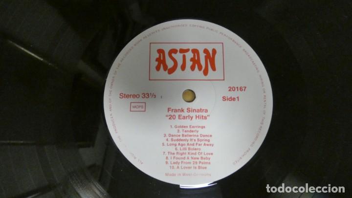 Discos de vinilo: LP VINILO . FRANK SINATRA 20 EARLY HITS . - Foto 5