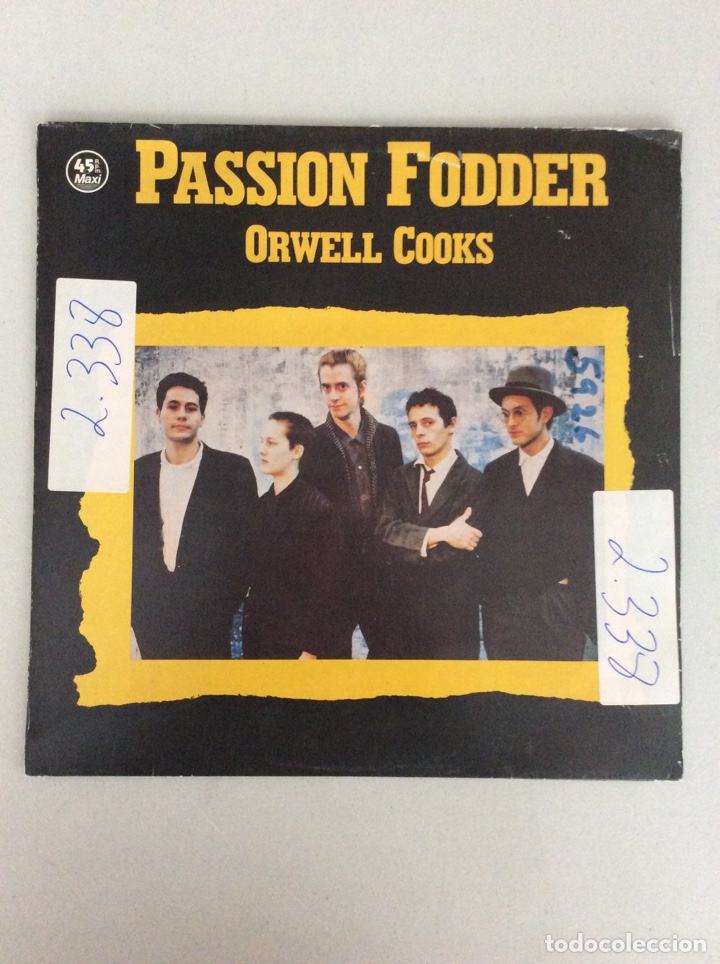 Discos de vinilo: Passion Fodder. Orwell Cooks - Foto 1