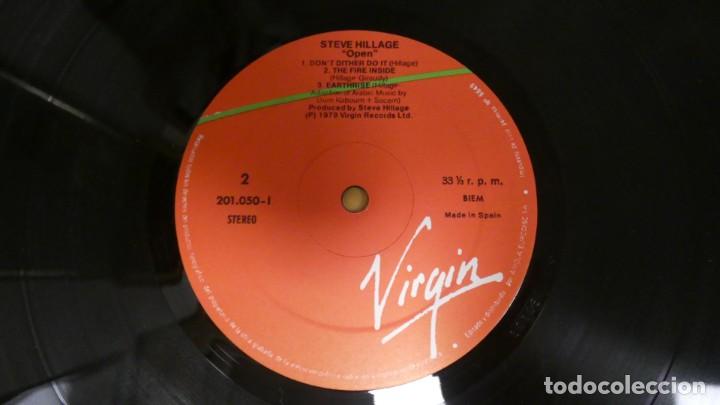 Discos de vinilo: LP VINILO . OPEN STEVE HILLAGE . DOBLE LP - Foto 7