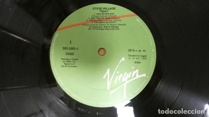 Discos de vinilo: LP VINILO . OPEN STEVE HILLAGE . DOBLE LP - Foto 11