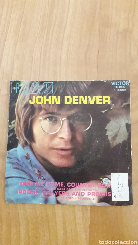 Discos de vinilo: JOHN DENVER. TAKE ME HOME... - Foto 1