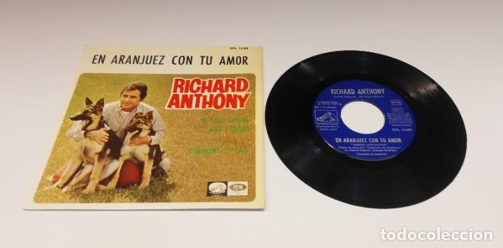 Discos de vinilo: Richard Anthony - En Aranjuez Con Tu Amor (7&rdquo;, EP) - Foto 1