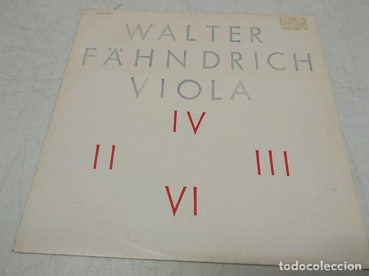 Discos de vinilo: Walter F&auml;hndrich - Viola - Foto 1