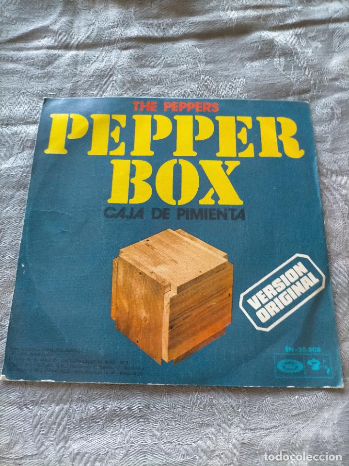 Discos de vinilo: Vinilo single the peppers pepper box caja de pimienta - Foto 2