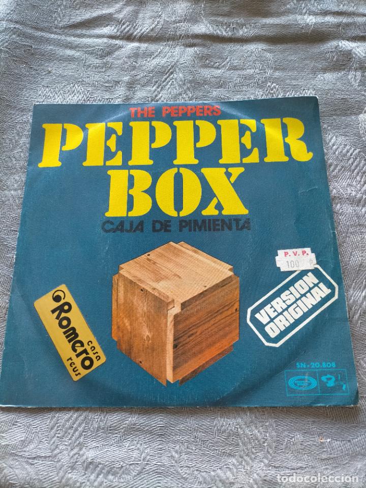 Discos de vinilo: Vinilo single the peppers pepper box caja de pimienta - Foto 1