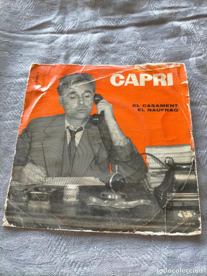 Discos de vinilo: Vinilo single capri - el casament - el naufrag - Foto 1