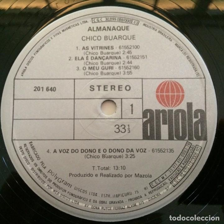 Discos de vinilo: Chico Buarque &lrm;&ndash; Almanaque Brasil,1981 Ariola - Foto 5