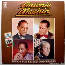 Discos de vinilo: ANTONIO MACHIN - 40 EXITOS - TODOS SUS EXITOS INMORTALES - DOBLE LP DISCOPHON 1981 BPY. Lote 275851733