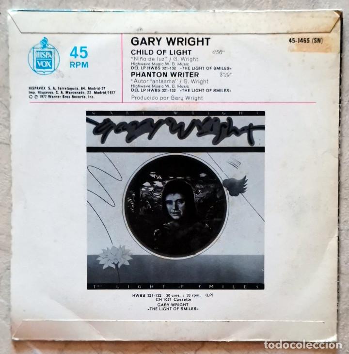 Discos de vinilo: Gary Wright - Child Of Light Vinyl Single - Foto 2
