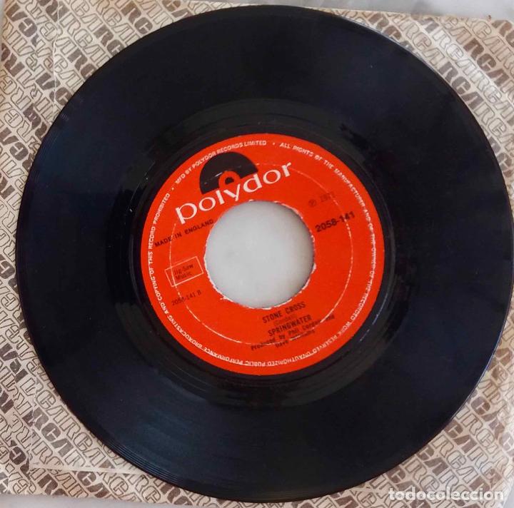 Discos de vinilo: SPRINGWATER. I WIIL RETURN / STONE CROSS. SINGLE 1971 UK - Foto 2