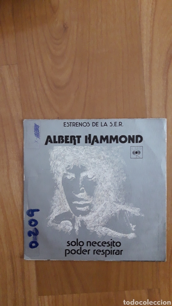 Discos de vinilo: ALBERT HAMMOND. SOLO NECESITO PODER RESPIRAR - Foto 2