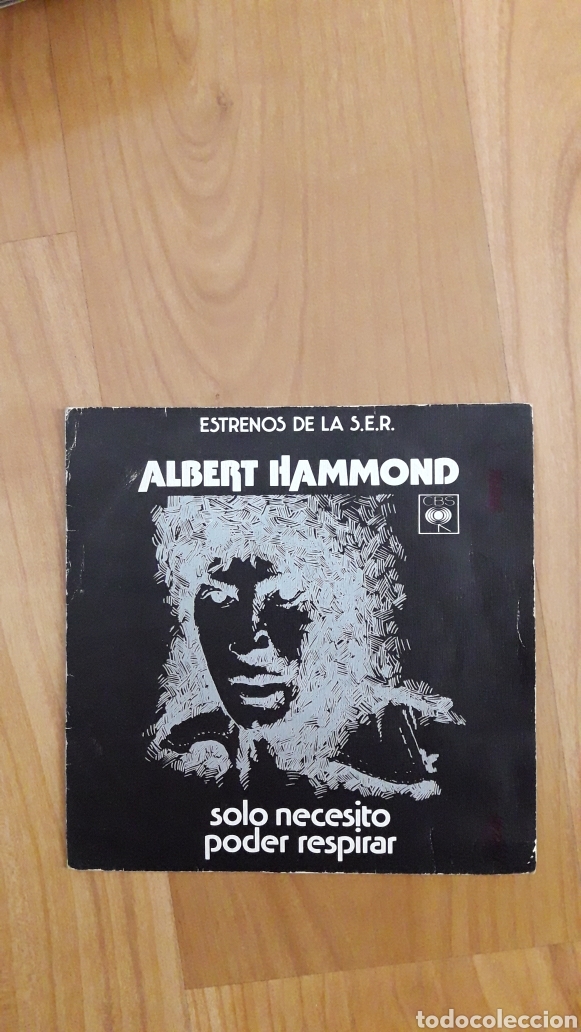 Discos de vinilo: ALBERT HAMMOND. SOLO NECESITO PODER RESPIRAR - Foto 1