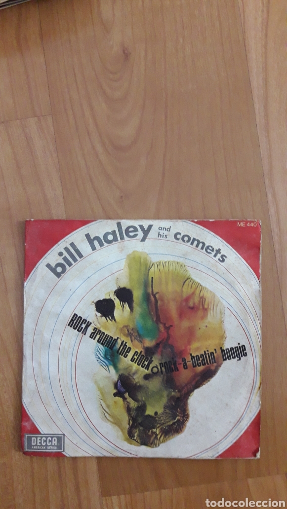 Discos de vinilo: BILL HALEY AND HIS COMETS. ROCK AROUND THE CLOCK - Foto 1