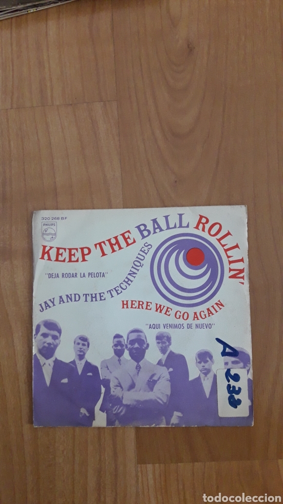 Discos de vinilo: JAY AND THE TECHNIQUES. KEEP THE BALL ROLLIN - Foto 1