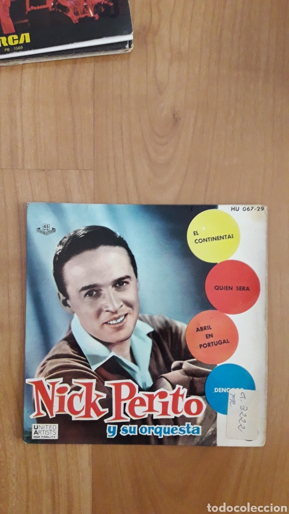 Discos de vinilo: NICK PERITO Y SU ORQUESTA. EL CONTINENTAL - Foto 1