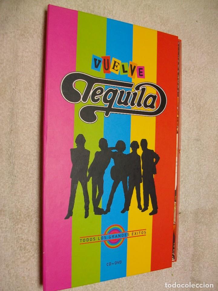 Discos de vinilo: Tequila &ndash; Vuelve Tequila Todos Los Grandes &Eacute;xitos CD+DVD - Foto 1