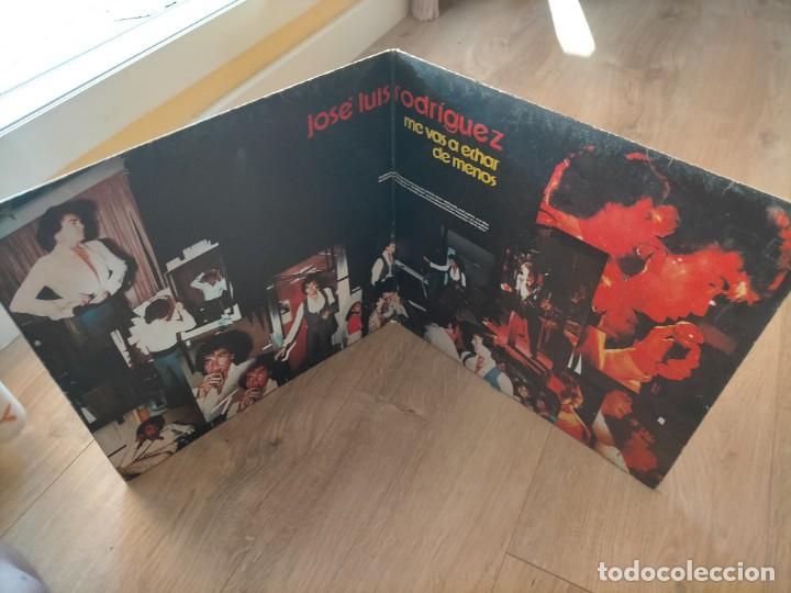 Discos de vinilo: JOSE LUIS RODRIGUEZ-ME VAS A ECHAR DE MENOS-GATEFOLD - Foto 3
