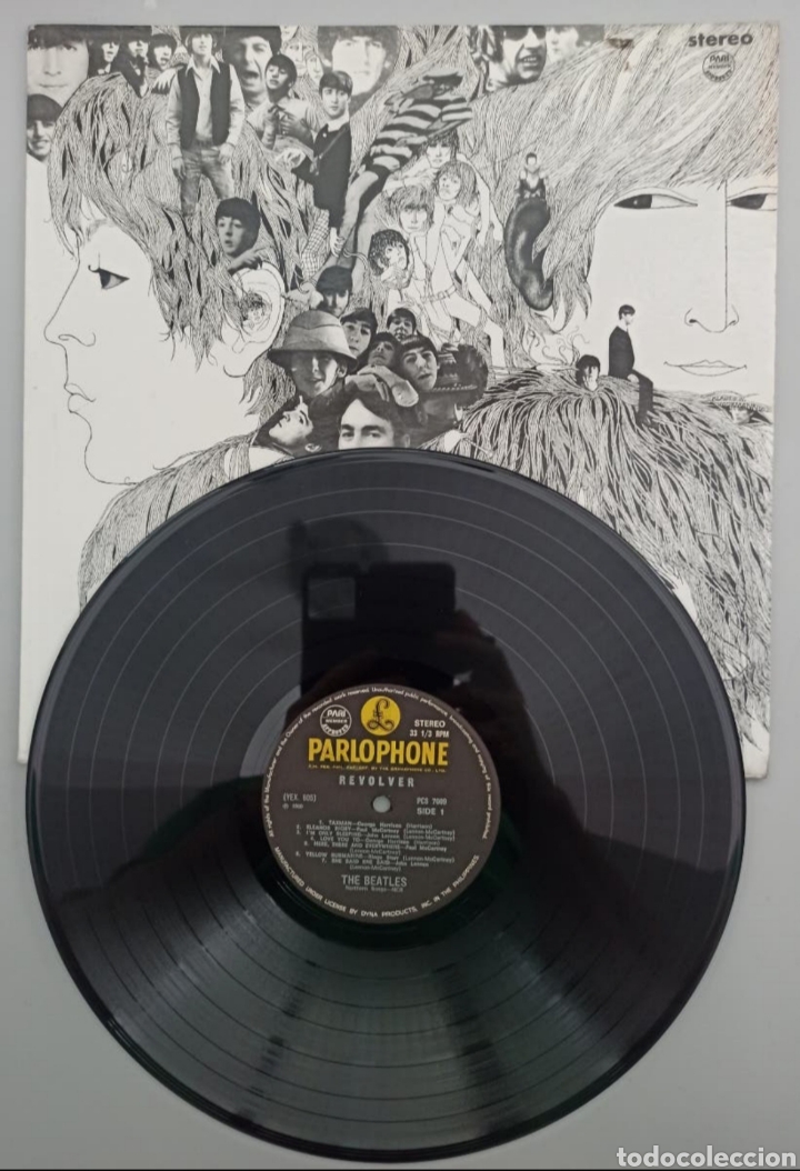 Discos de vinilo: BEATLES - REV&Oacute;LVER - LP - Foto 3