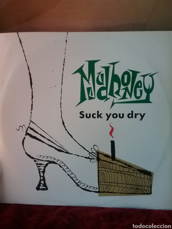 Discos de vinilo: MUDHONEY 12&rdquo; 1992 EGG Studios WEA Records - Foto 1