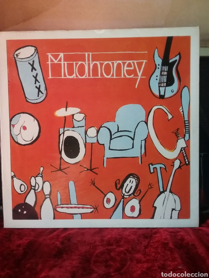 Discos de vinilo: MUDHONEY 1991 Sub-Pop Records 12&rdquo; - Foto 1