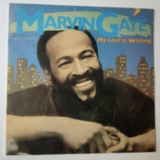 Discos de vinilo: MARVIN GAYE- MY LOVE IS WAITING- SPAIN MAXI SINGLE 1982- VINILO COMO NUEVO.. Lote 276018403